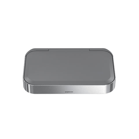 Grey Plastic Lid/Trim Ring Assembly 